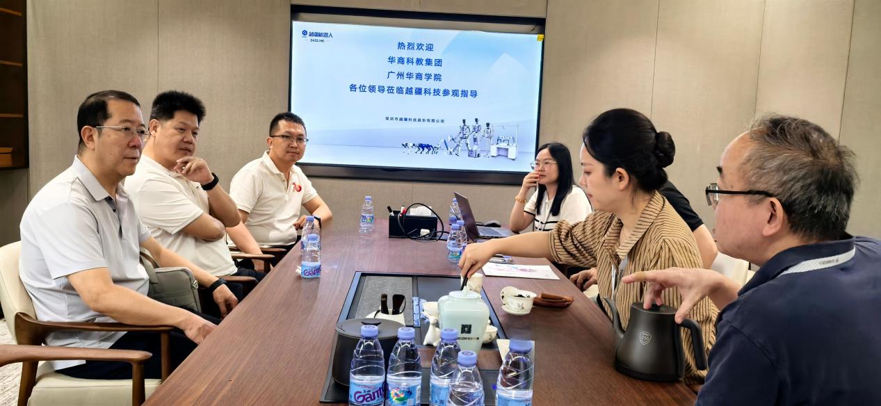 聚焦具身智能 共育“双优”人才——我校赴深圳市越疆科技股份有限公司开展“访企拓岗”专项行动